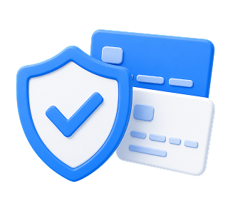 Credit card and shield protection