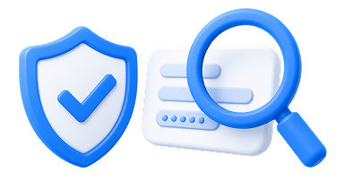 Identity protection shield and credential search